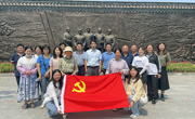 【主题教育】必赢nn699net党委组织教工党员赴淮海战役总前委旧址开展革命传统教育